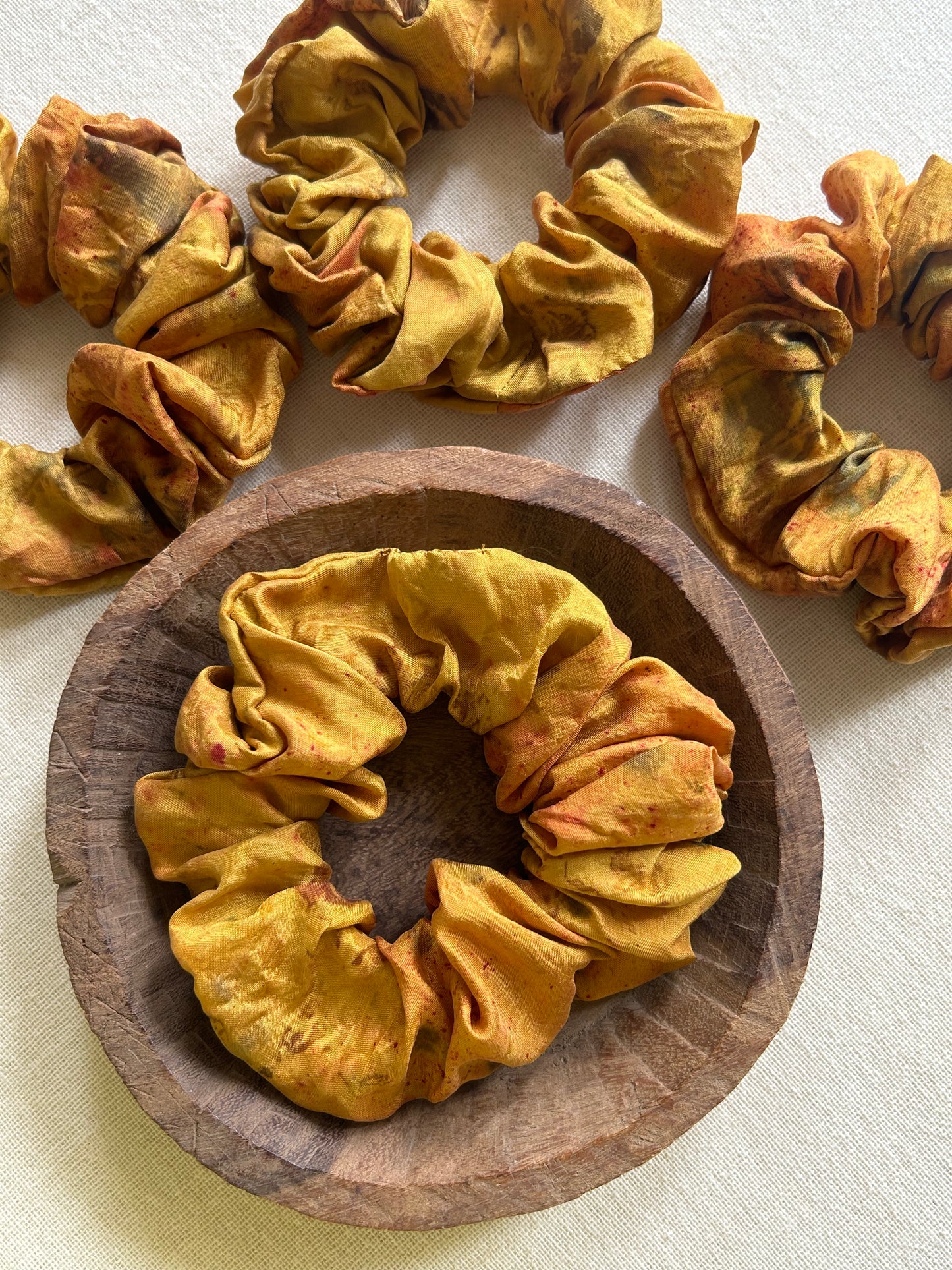 Meadow Silk Scrunchie