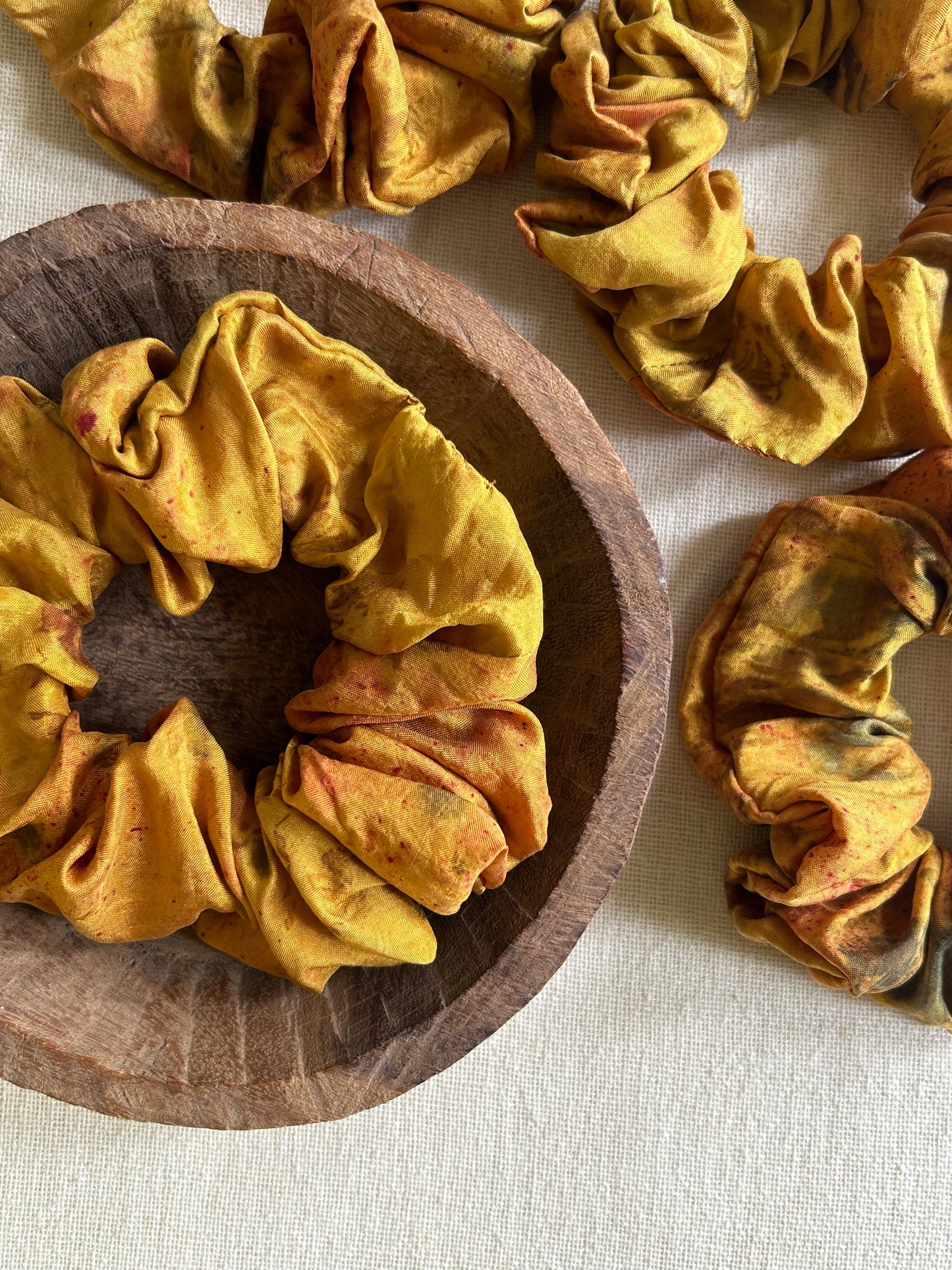 Meadow Silk Scrunchie