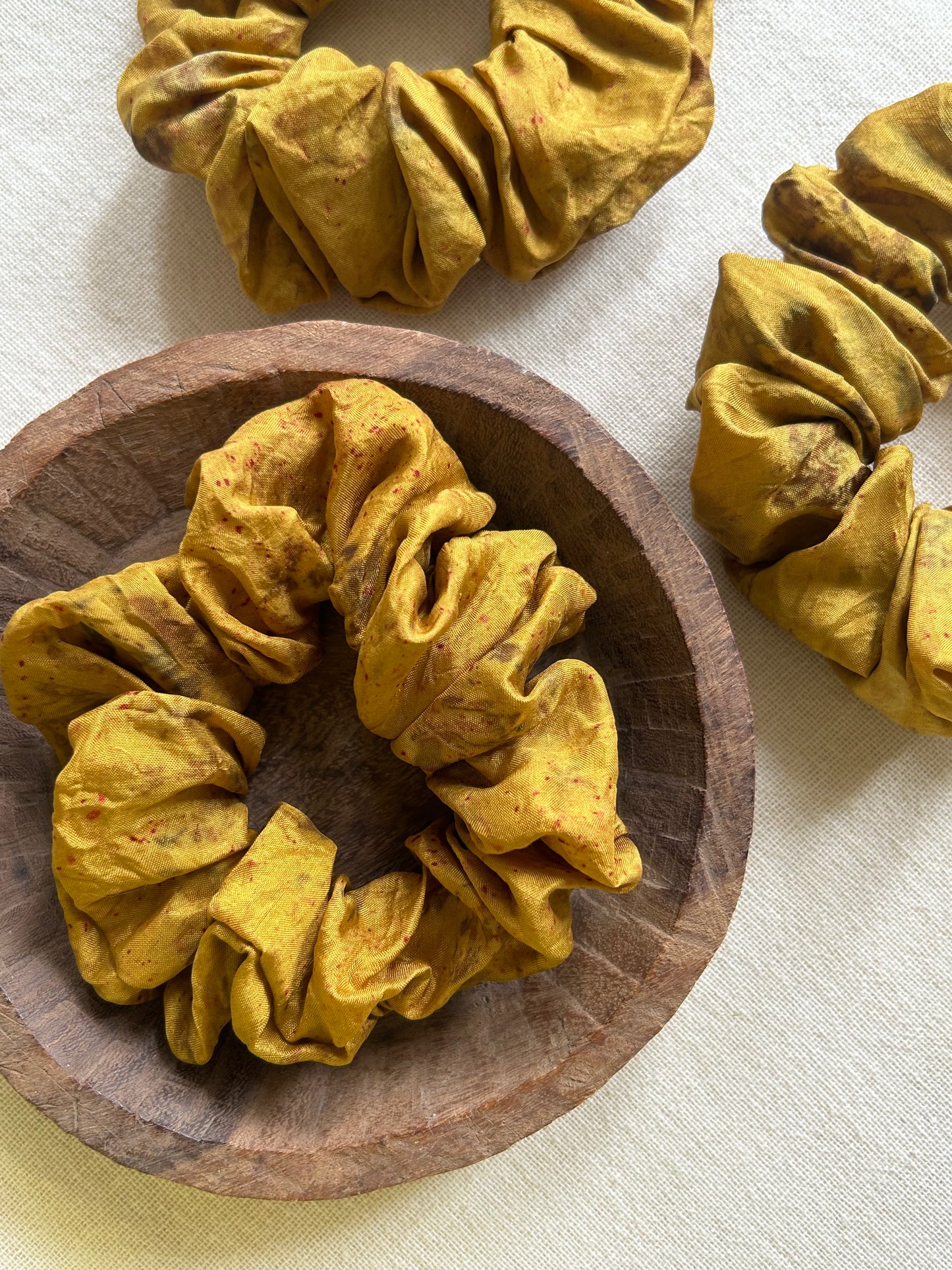Meadow Silk Scrunchie