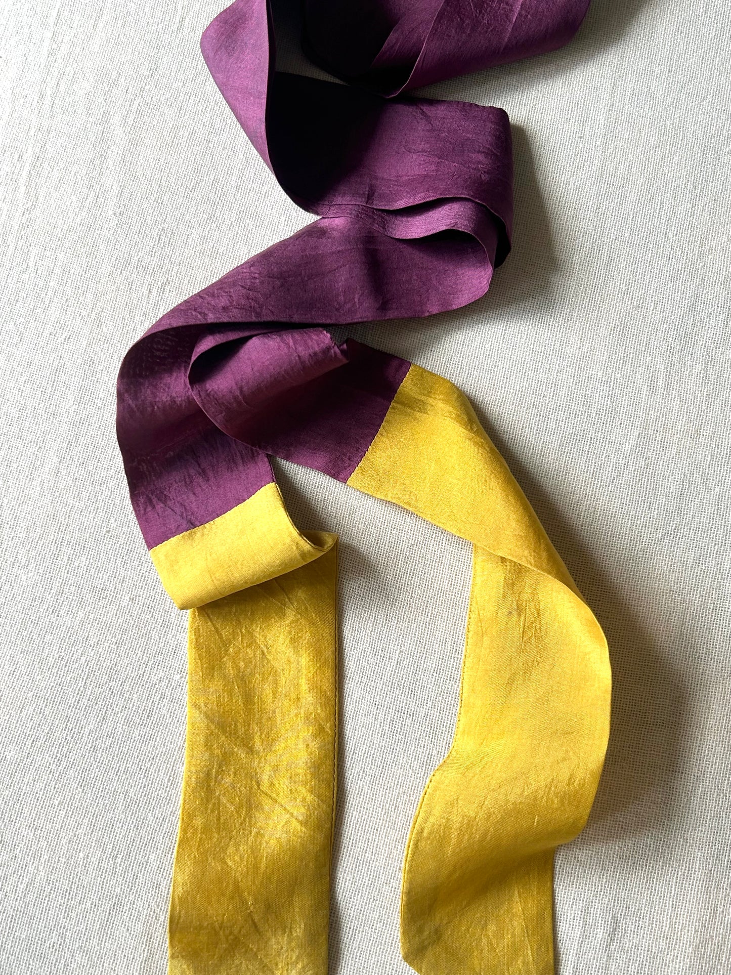 Olivebloom Silk Hair Ribbon