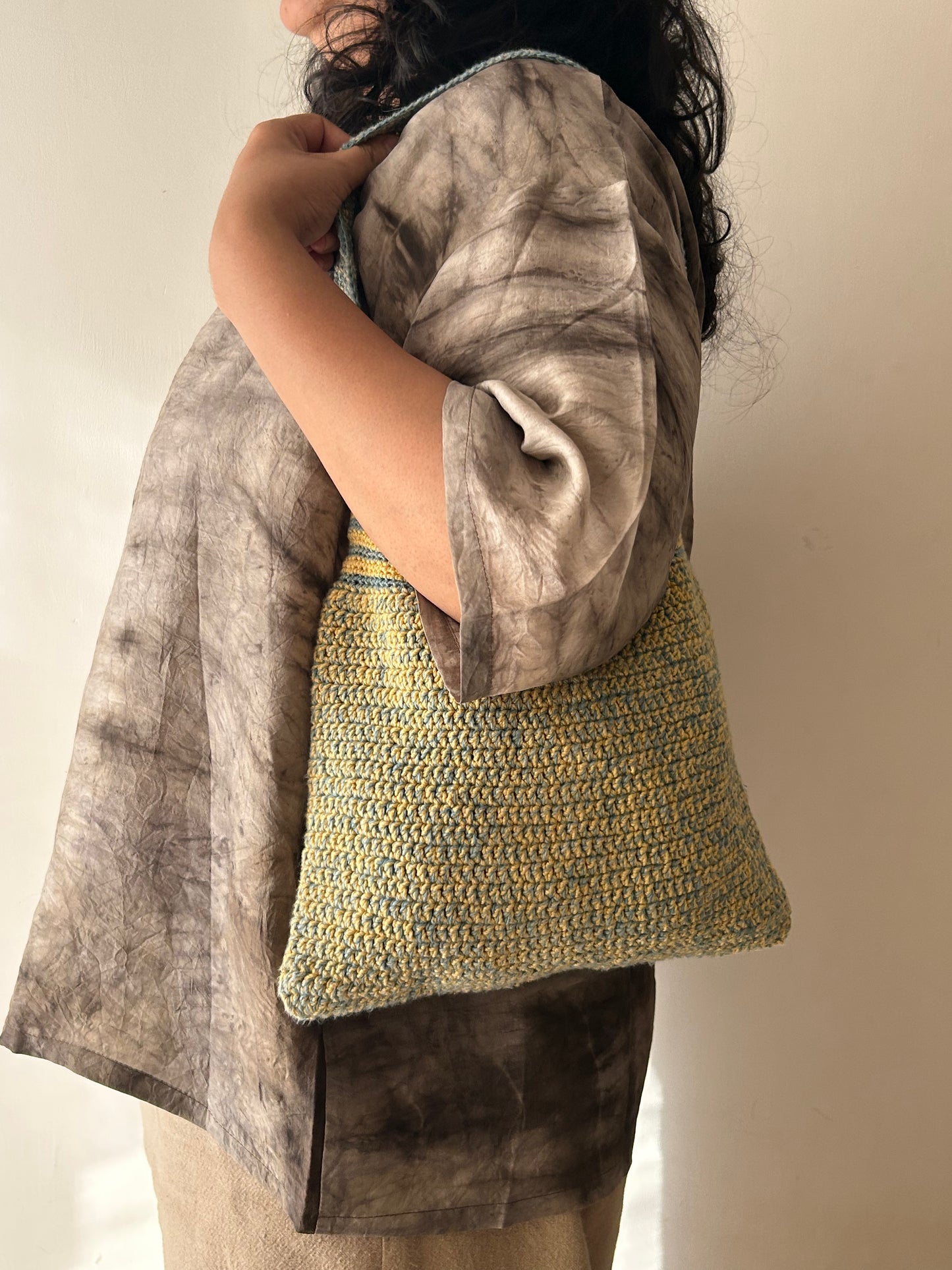 Ocean Crochet Bag