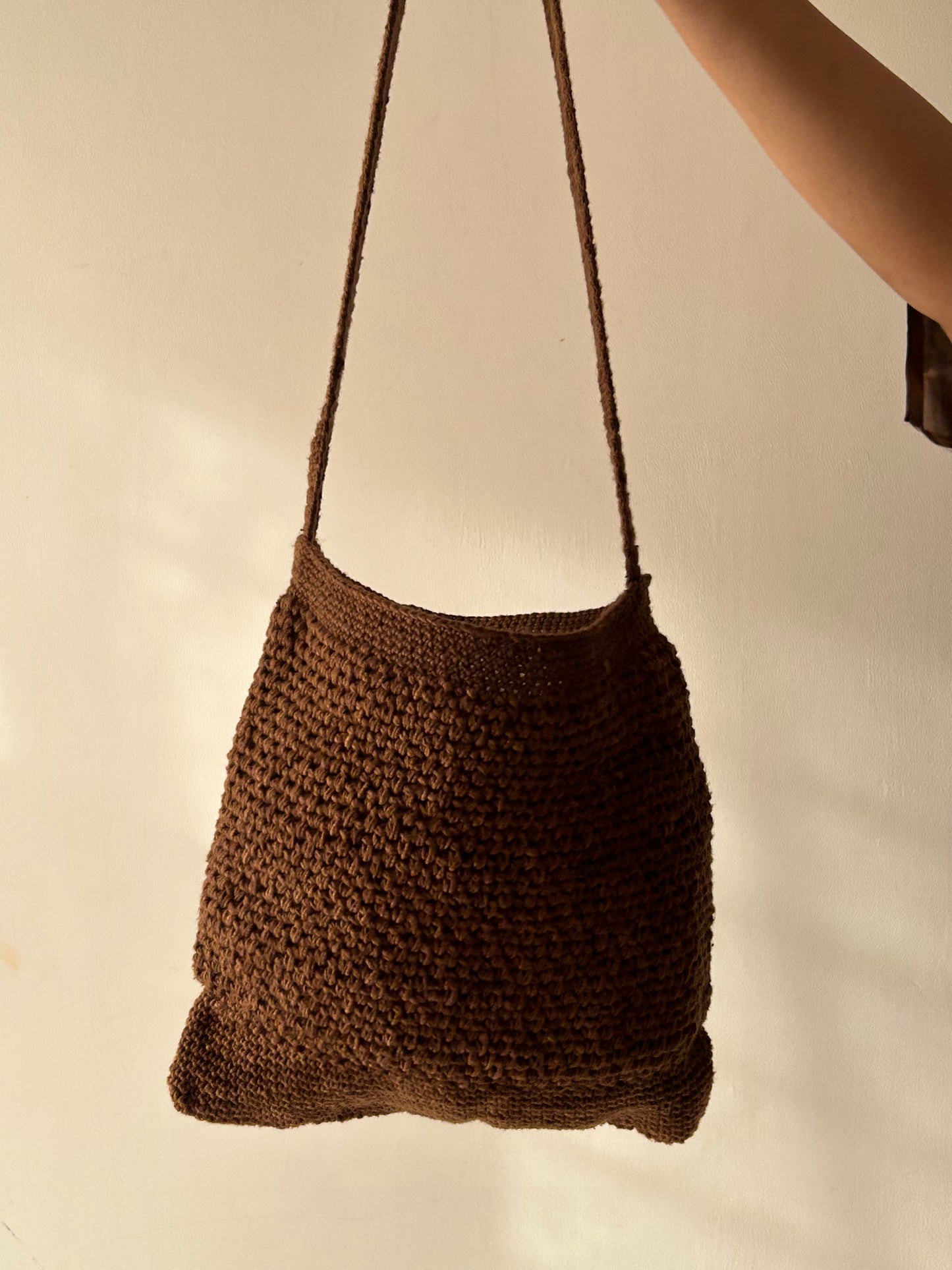 Mocha Crochet Bag