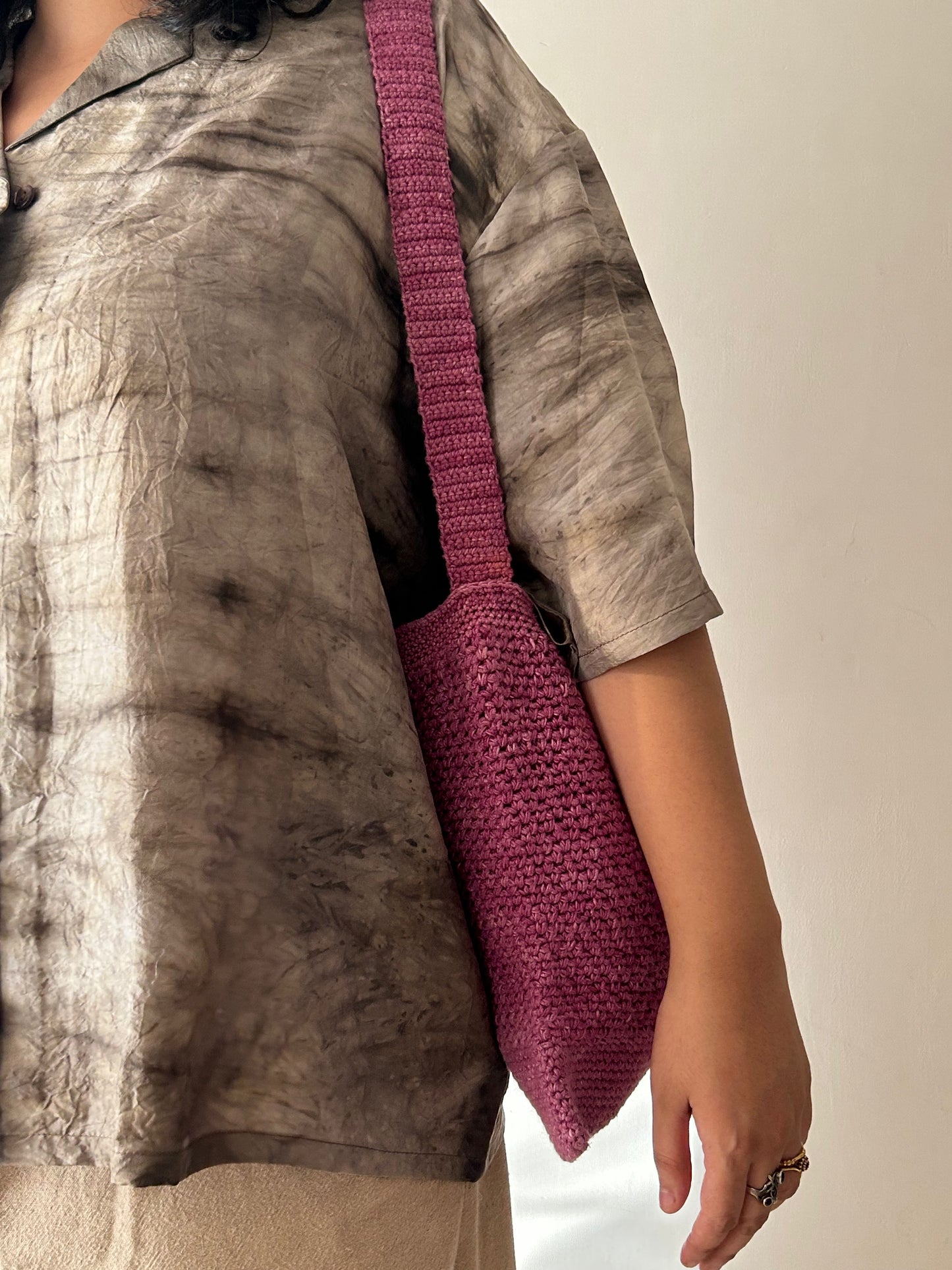 Rose Crochet Bag