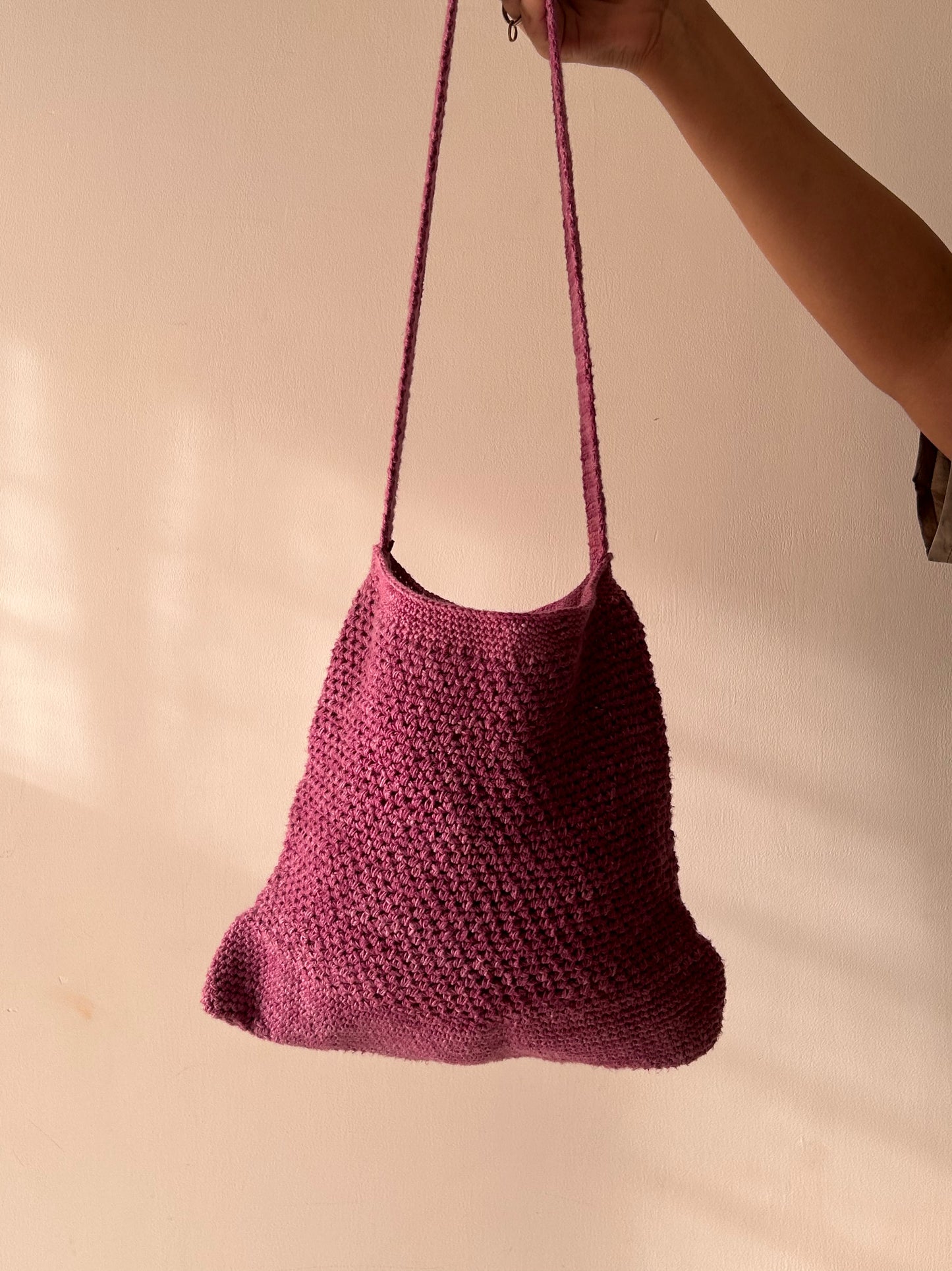 Rose Crochet Bag