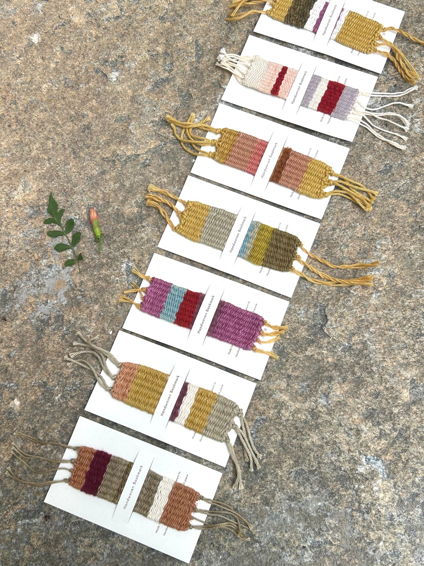 Harvest Handwoven Bookmark