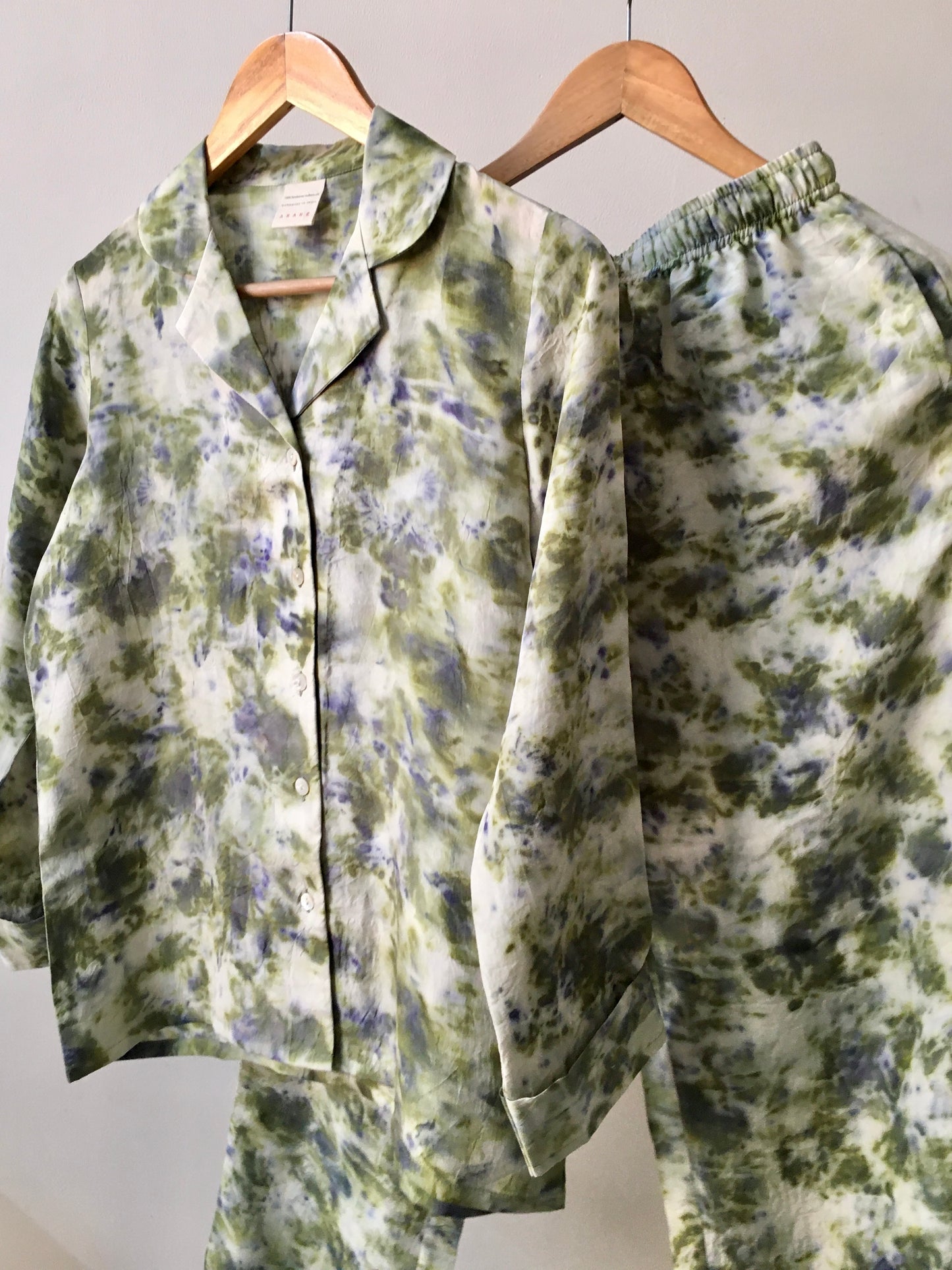 Handwoven Mulberry Silk Pyjama Set - Custom Made