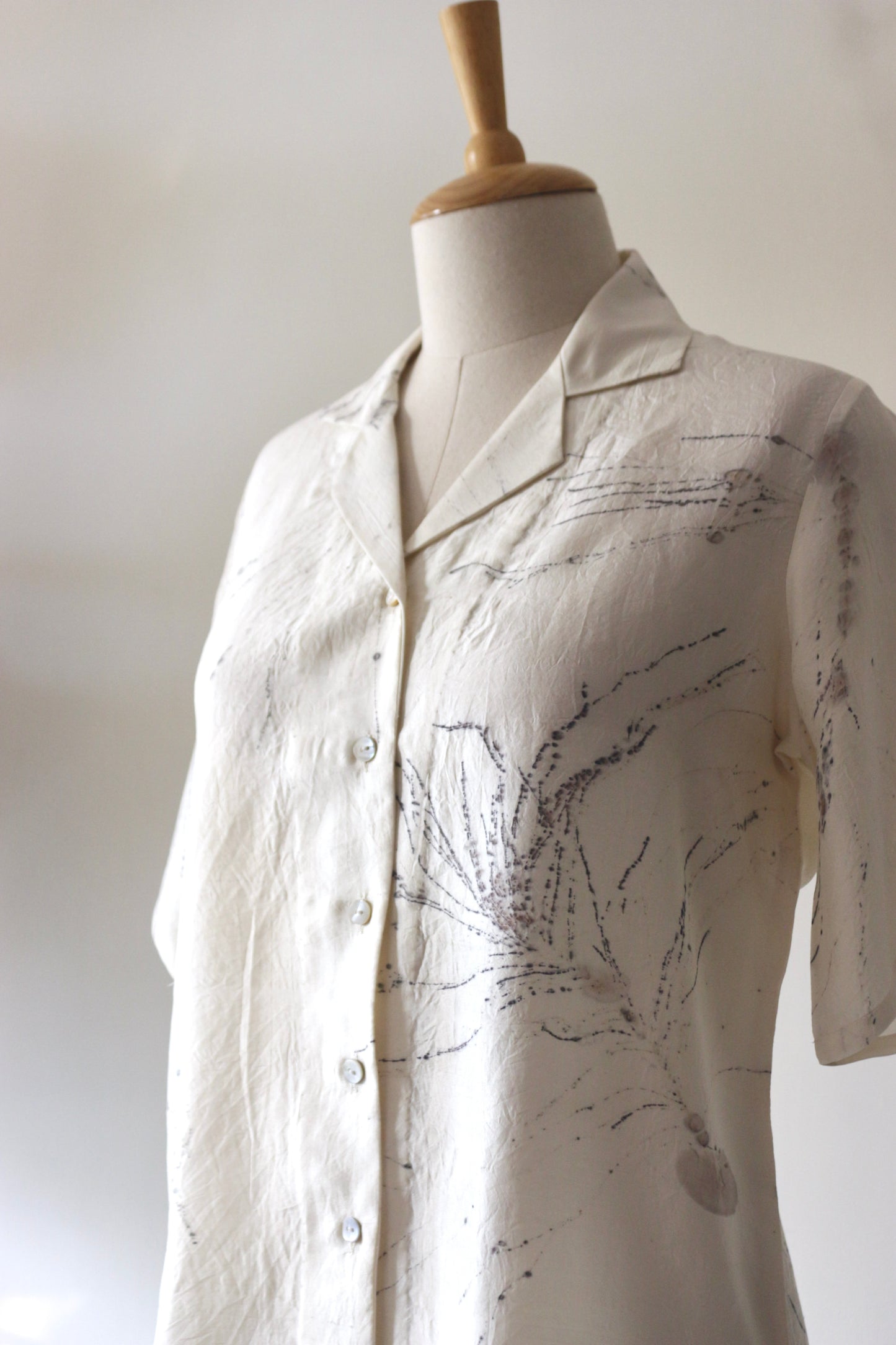 Casuarina Mulberry Silk Shirt