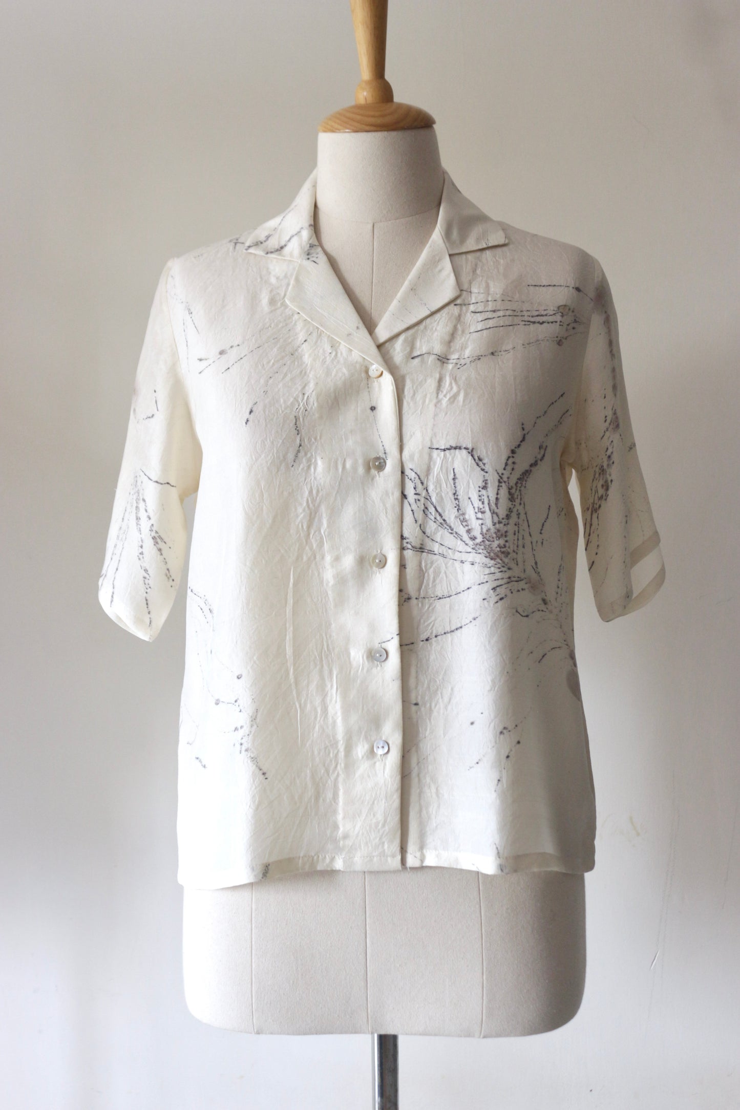 Casuarina Mulberry Silk Shirt