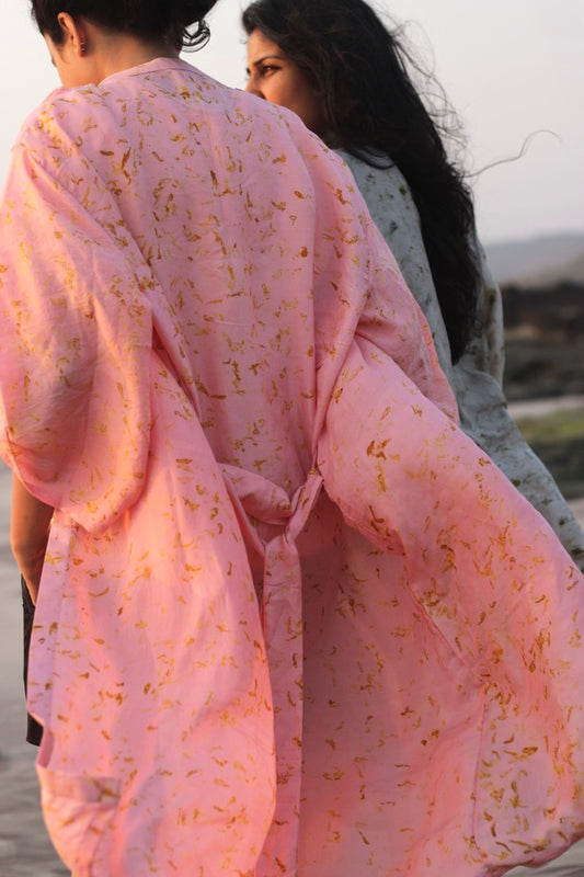 Solis Mulberry Silk Kimono Robe