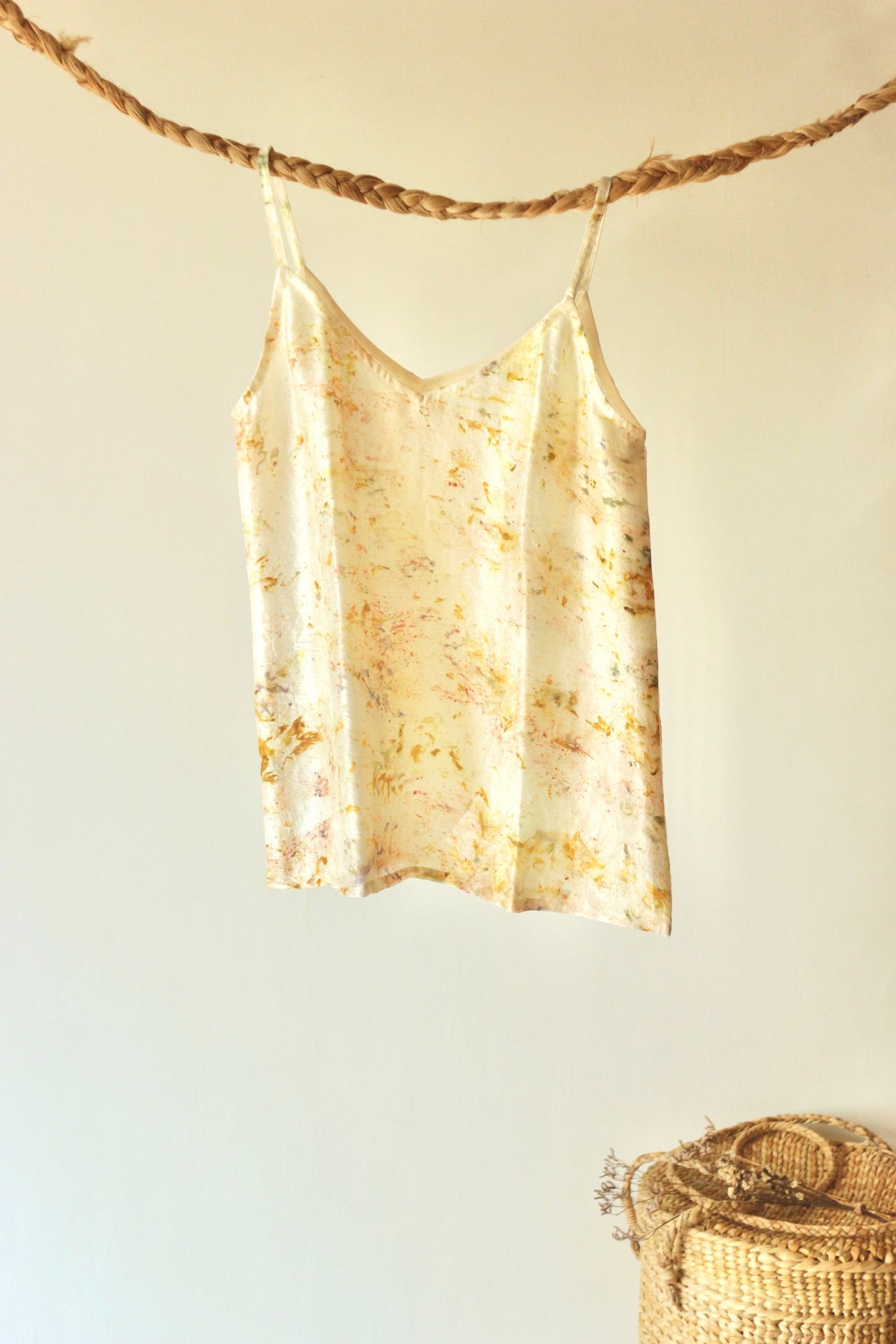 Floral Silk Camisole