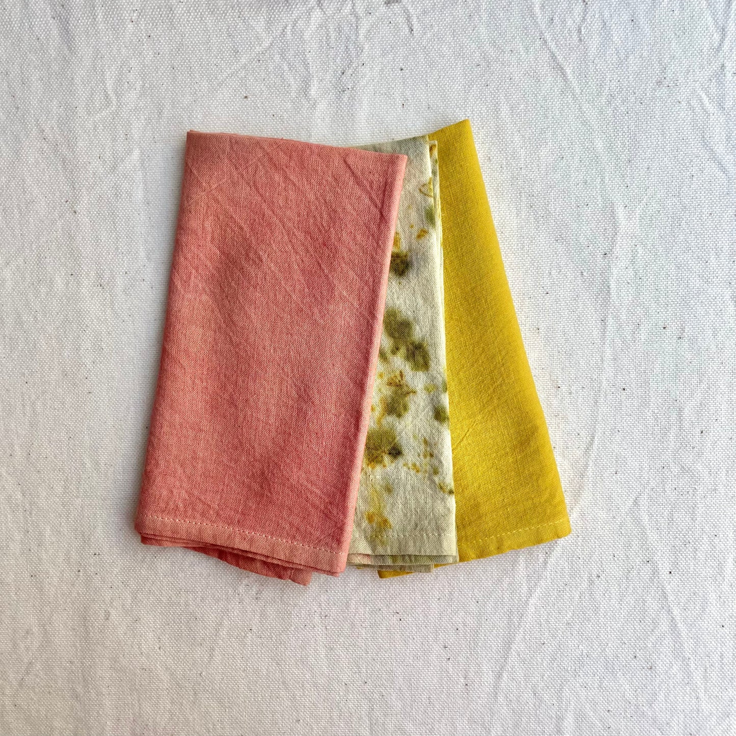 Organic Cotton Khadi Napkin - Madder Pink