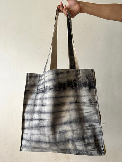 Myrobalan Two Tone Canvas Tote Bag