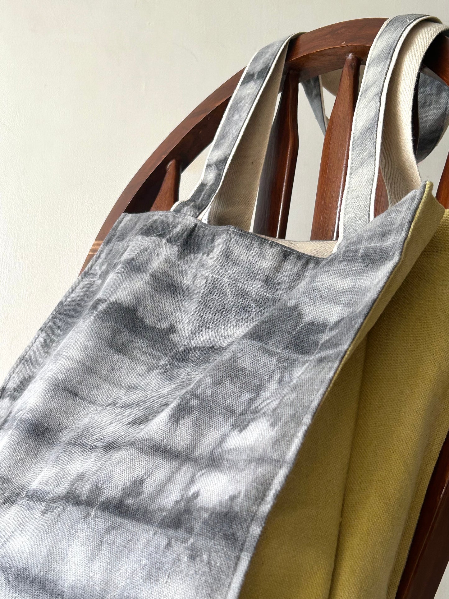 Myrobalan Two Tone Canvas Tote Bag
