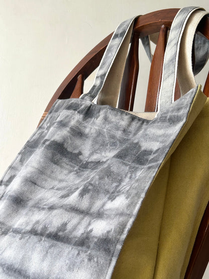 Myrobalan Two Tone Canvas Tote Bag