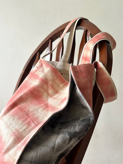 Madder Two Tone Canvas Tote Bag
