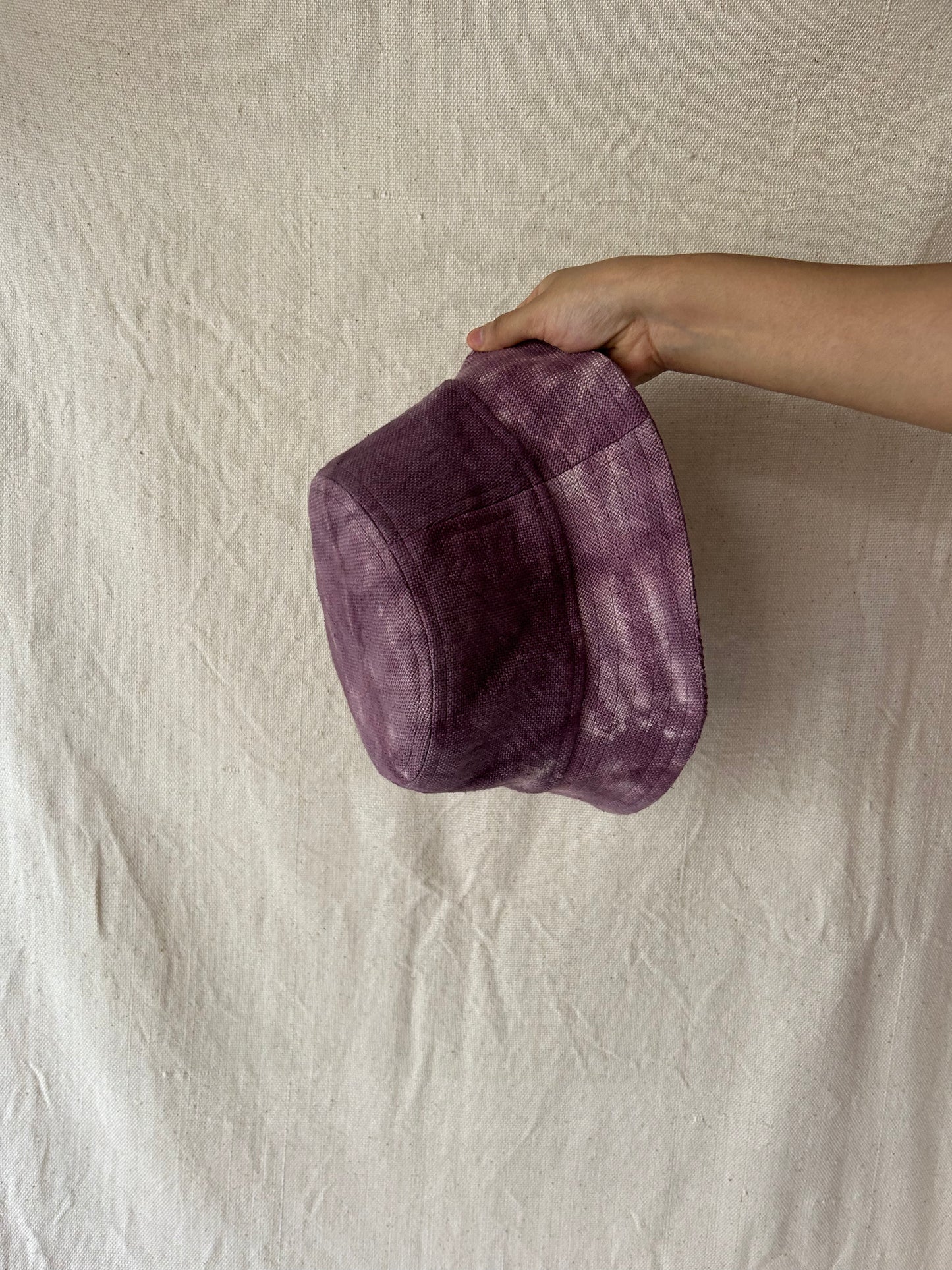 Purple Cotton Bucket Hat