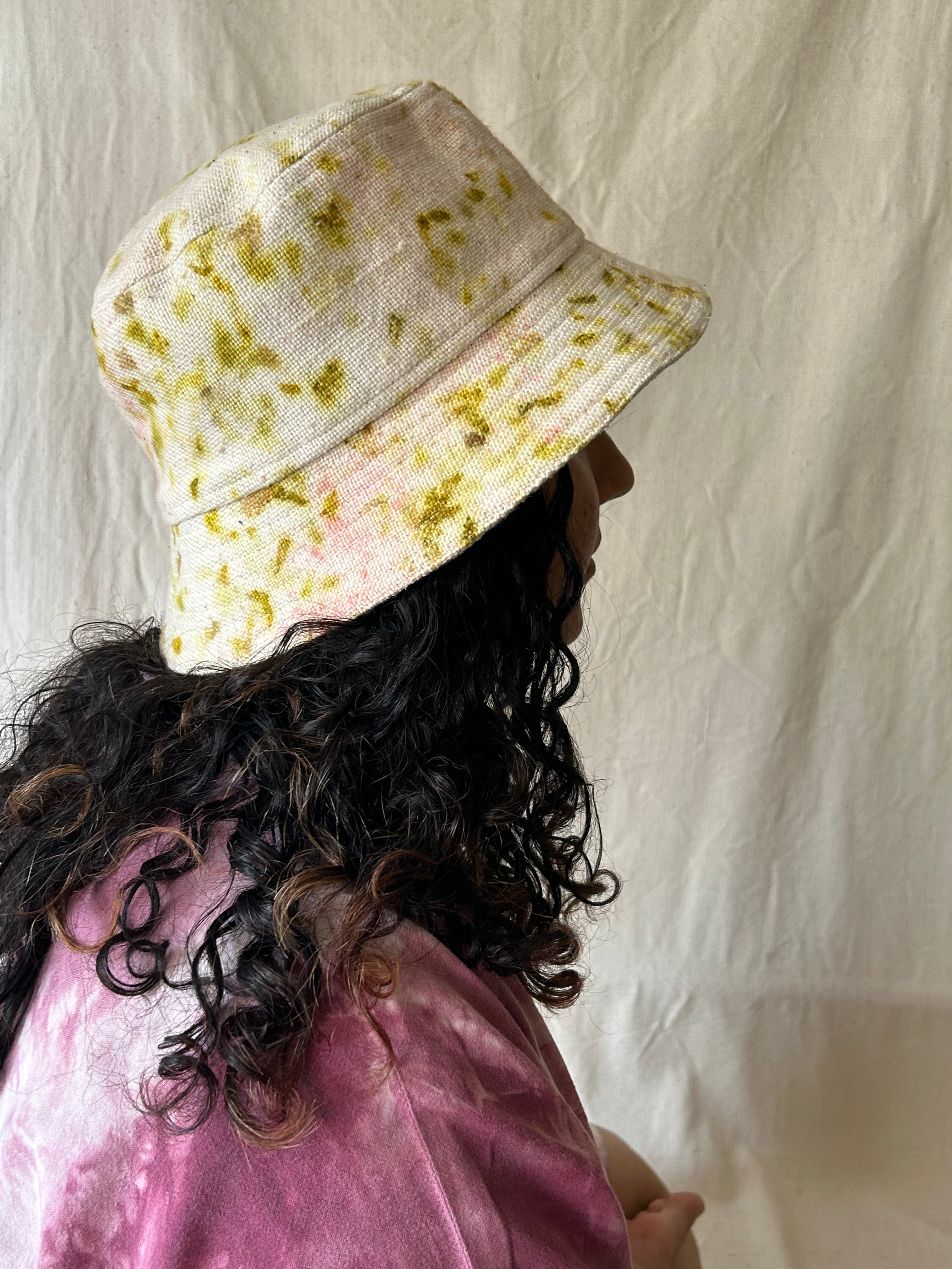 Floral Cotton Bucket Hat