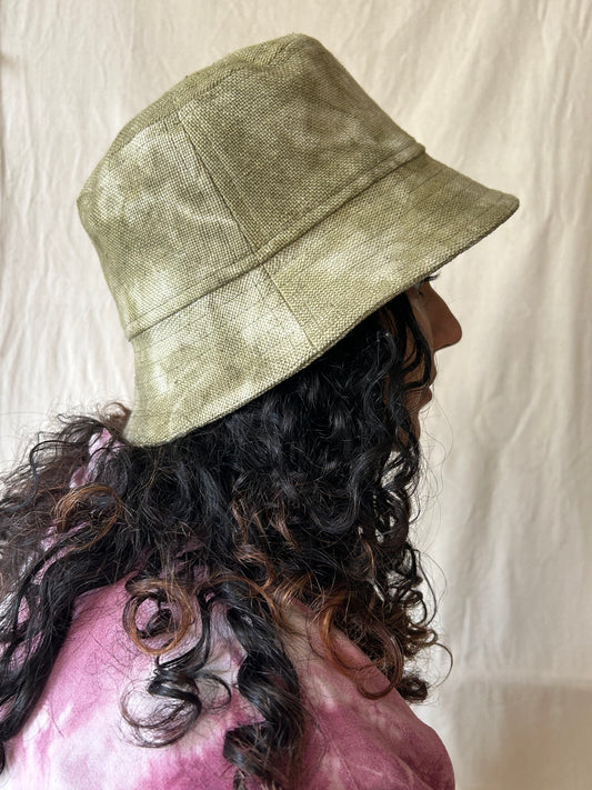 Sage Cotton Bucket Hat