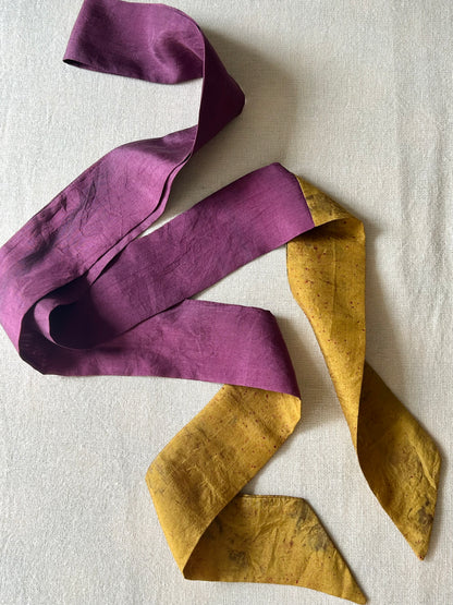 Mossfield Silk Hair Ribbon