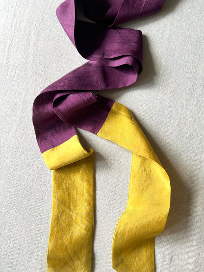 Olivebloom Silk Hair Ribbon
