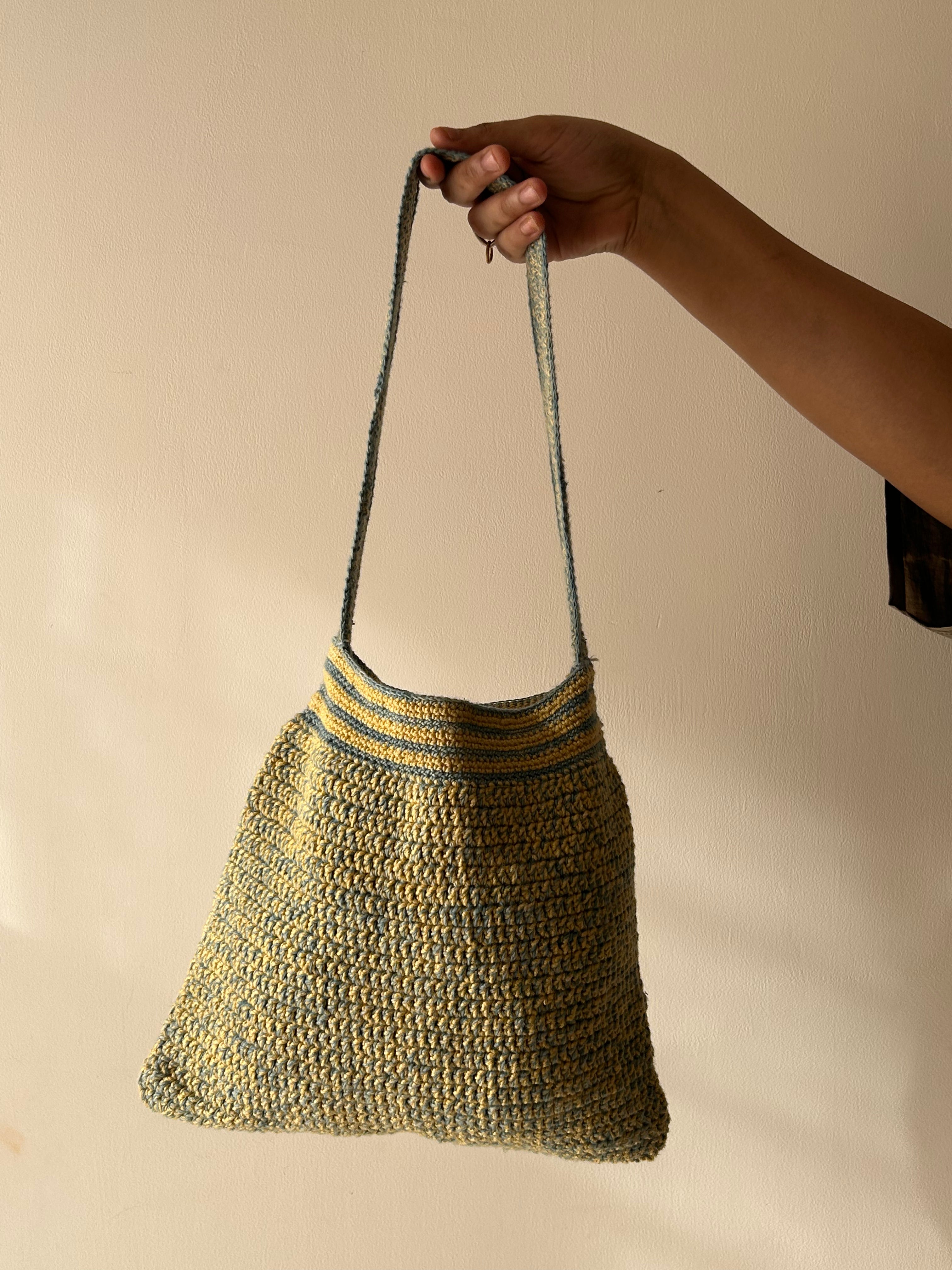 Ocean Crochet Bag