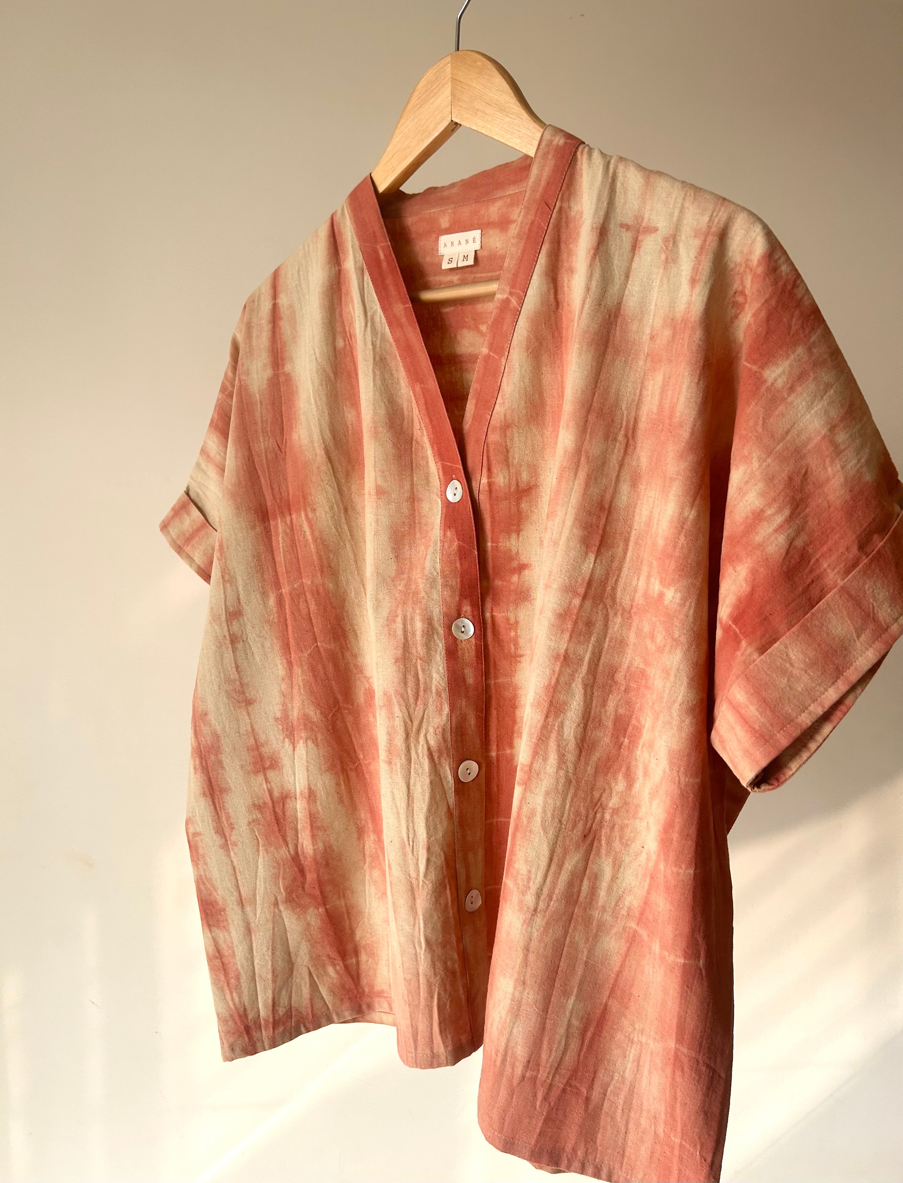 Bloom Cotton Kimono Shirt