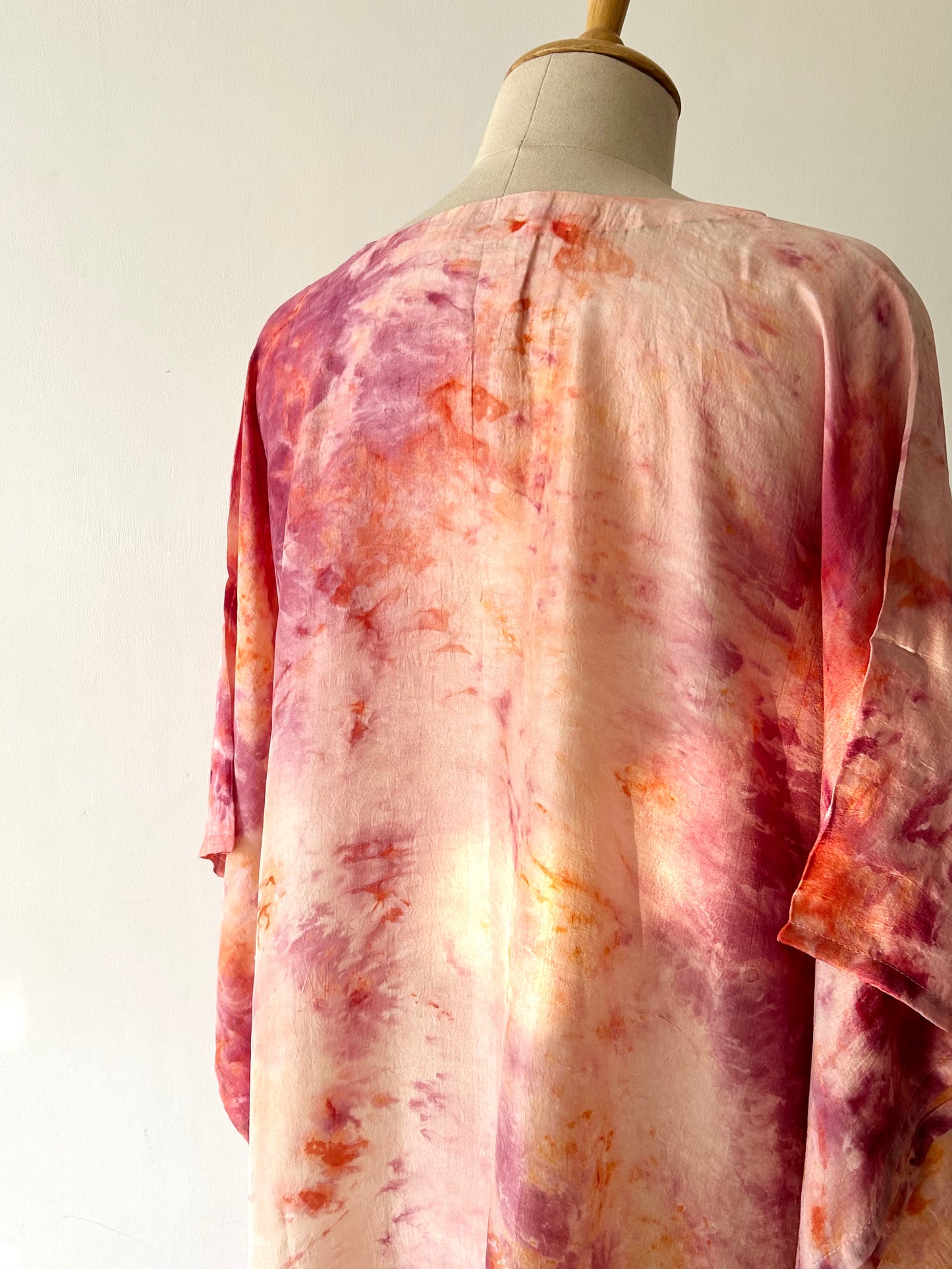 Sunrise Handwoven Mulberry Silk Kaftan