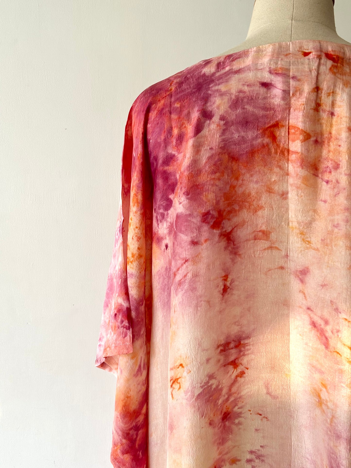 Sunrise Handwoven Mulberry Silk Kaftan