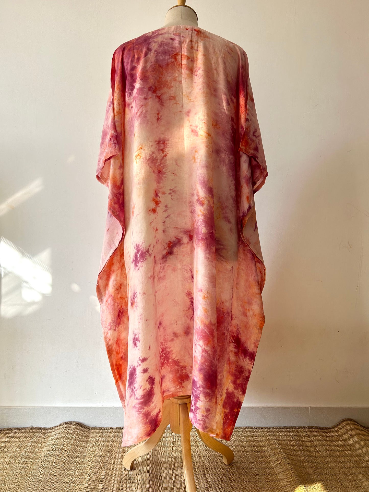 Sunrise Handwoven Mulberry Silk Kaftan