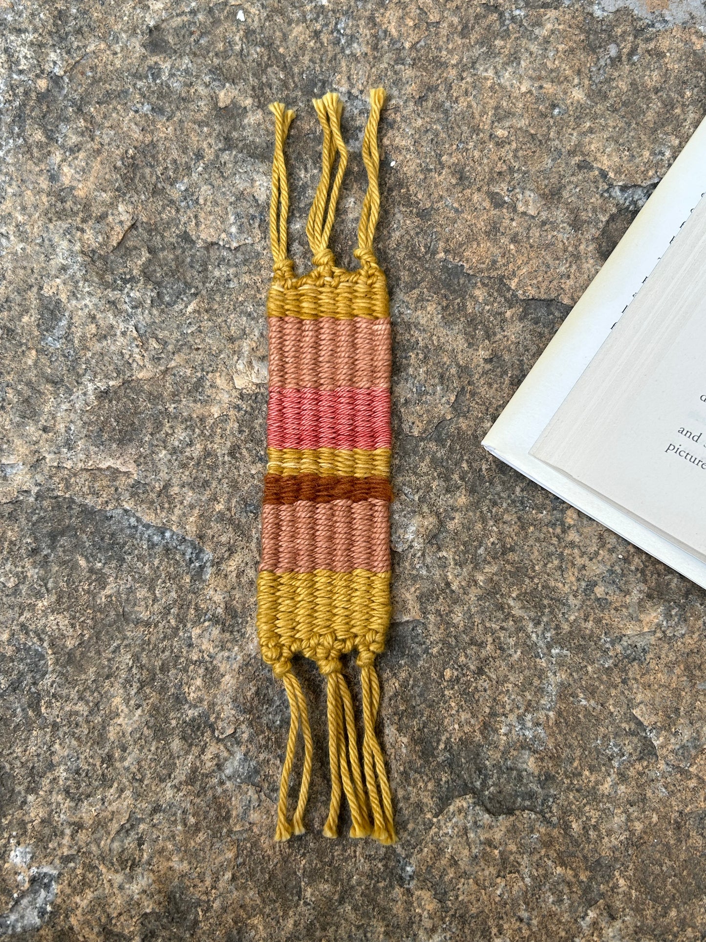 Harvest Handwoven Bookmark