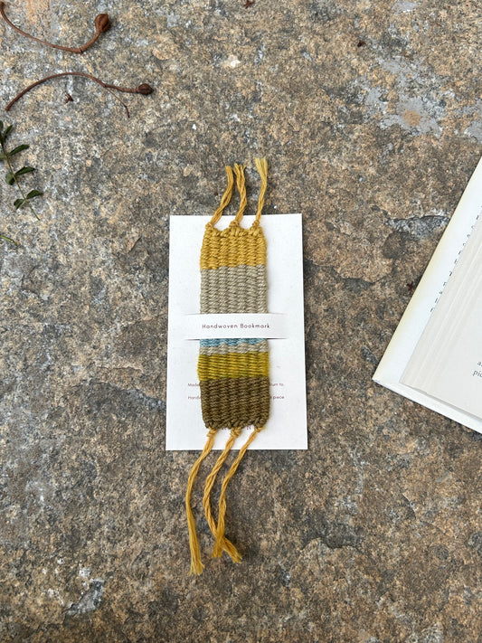 River Handwoven Bookmark