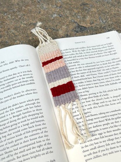 Mist Handwoven Bookmark