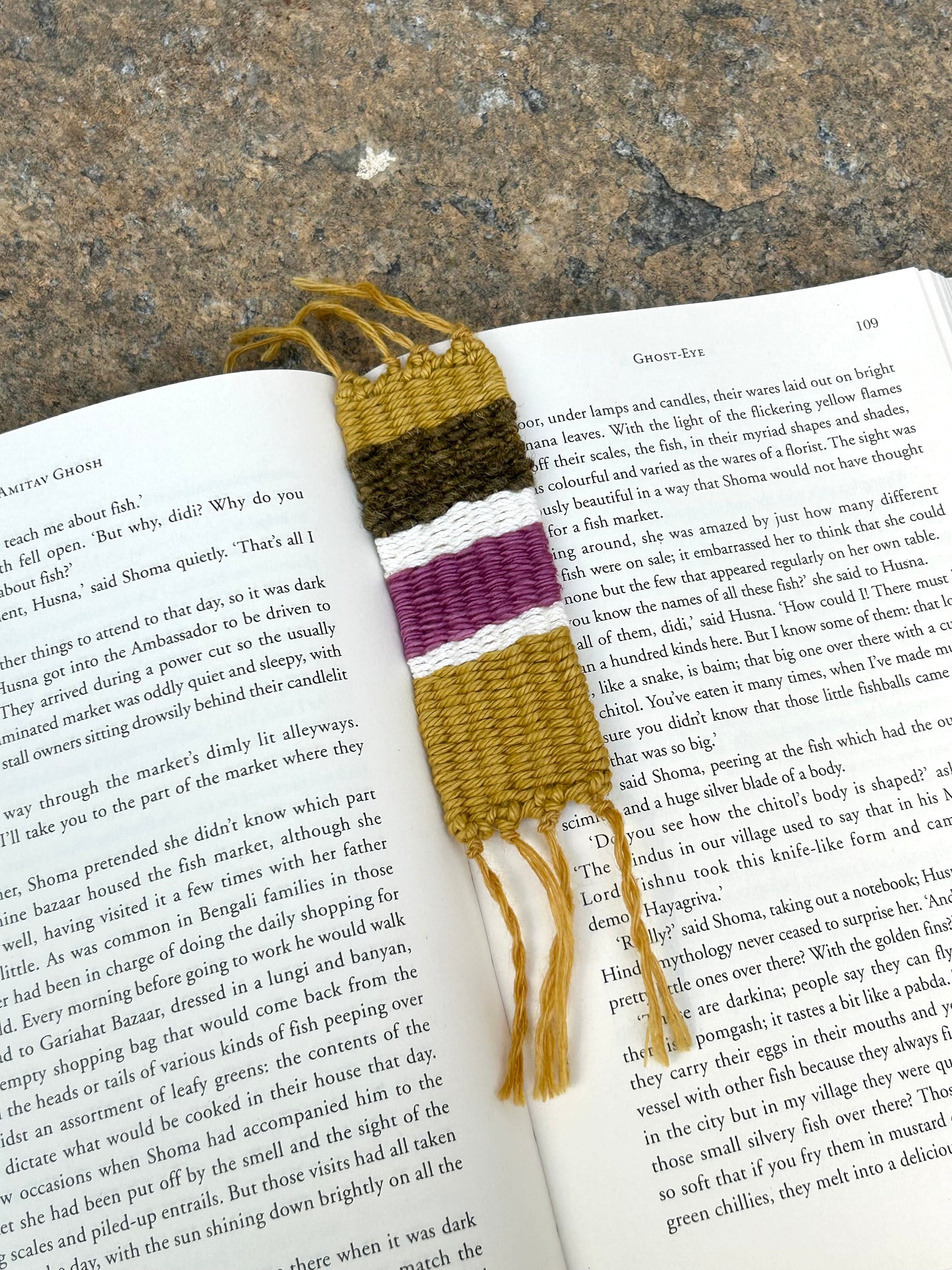Bloom Handwoven Bookmark