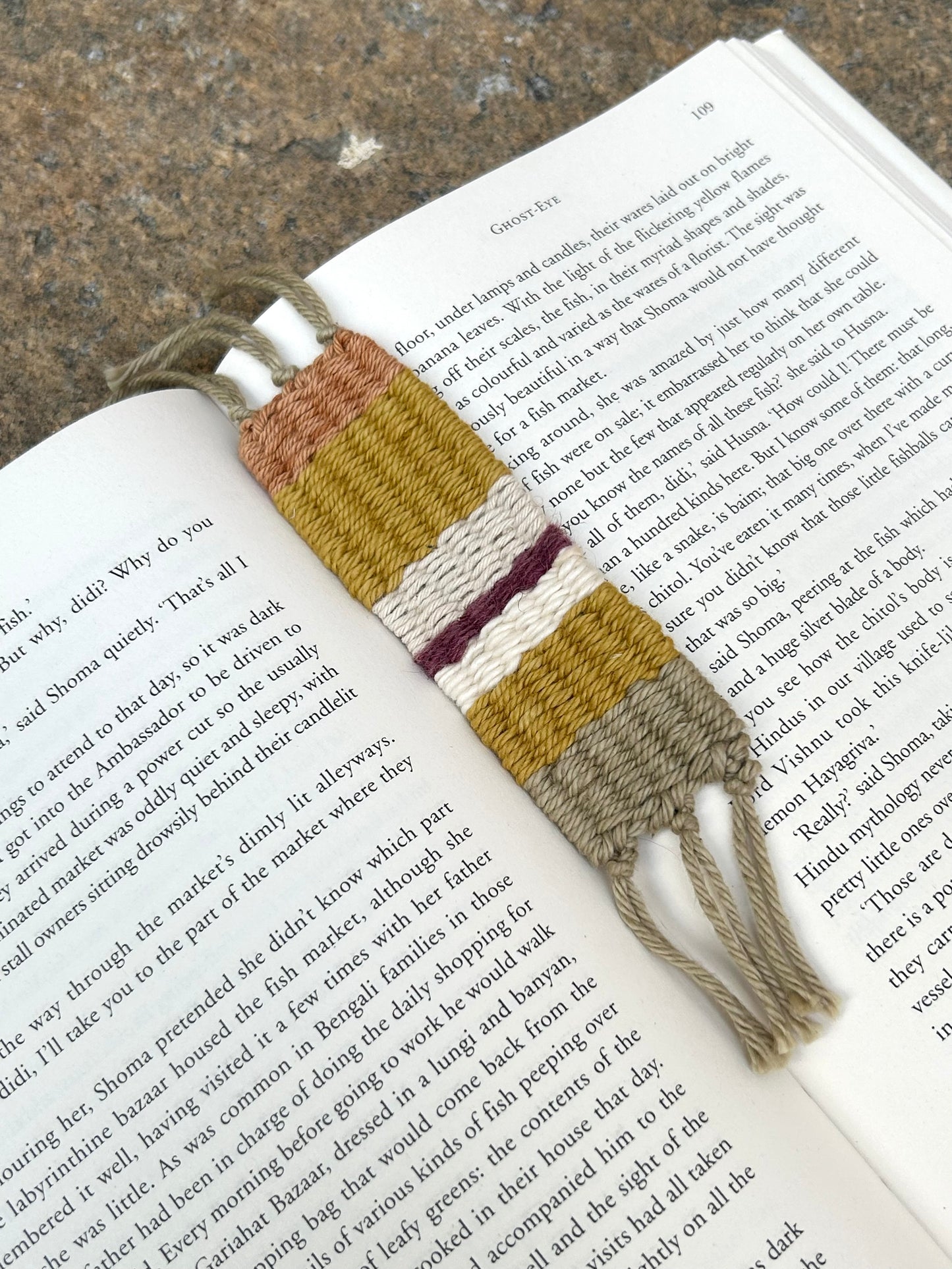 Meadow Handwoven Bookmark