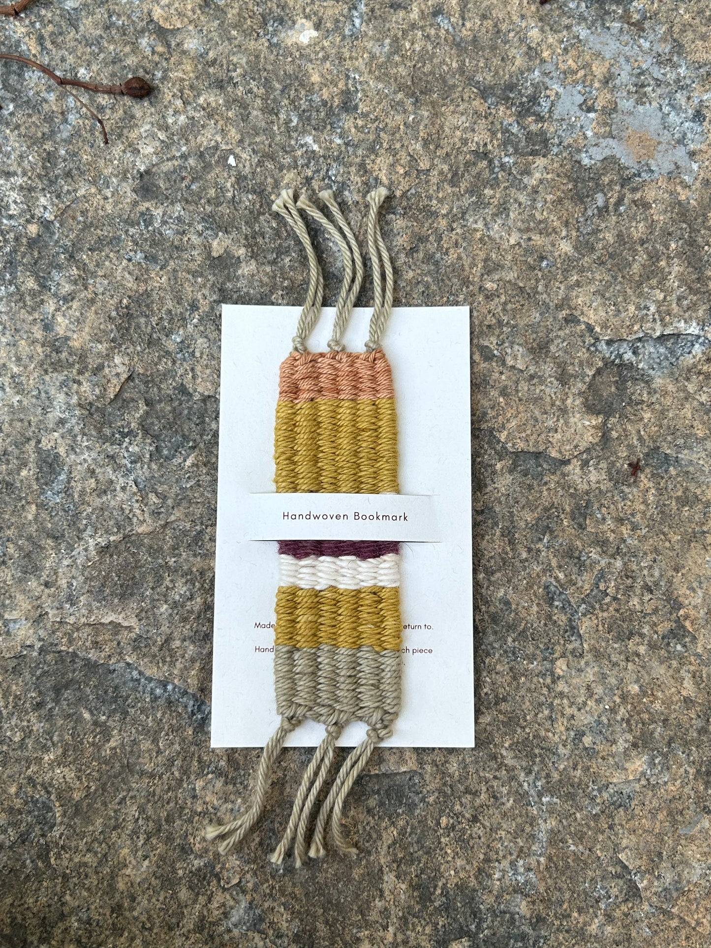 Meadow Handwoven Bookmark