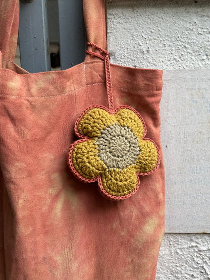 Daisy Charm & Ornament - Yellow