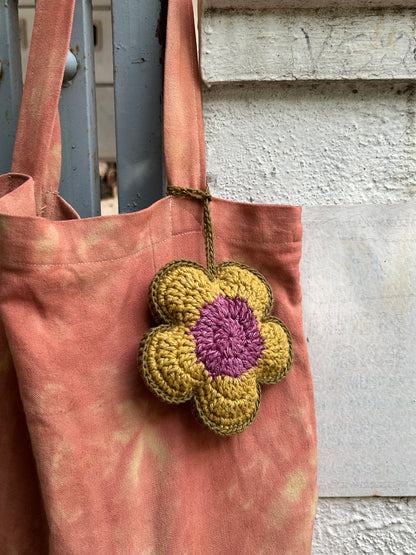 Daisy Charm & Ornament - Purple