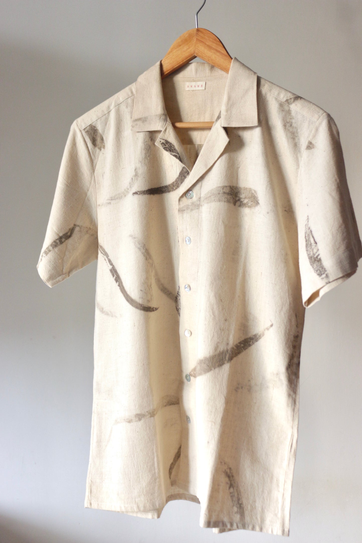 Eucalyptus Handwoven Cotton Shirt