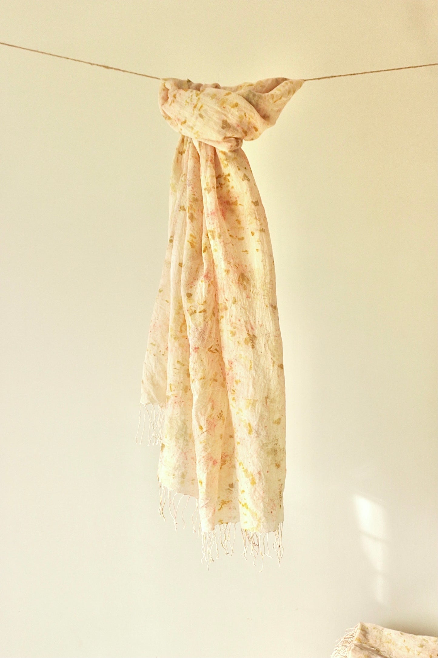 Floral Cotton & Silk Scarf